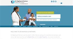 Desktop Screenshot of drmaphisaandpartners.com
