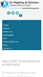 Mobile Screenshot of drmaphisaandpartners.com